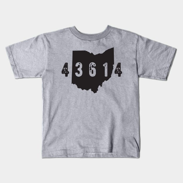 Ohio 43614 Toledo Kids T-Shirt by OHYes